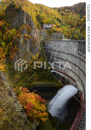 Toyohira Gorge Dam札幌市Jozankei 34905051