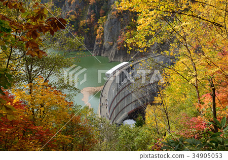 Toyohira Gorge Dam Sapporo City Jozankei Toyohira Gorge Dam Sapporo City Jozankei 34905053