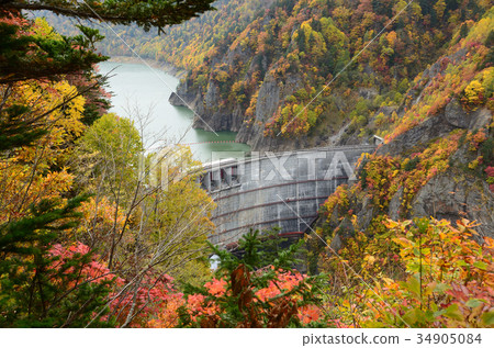 Toyohira Gorge Dam札幌市Jozankei 34905084
