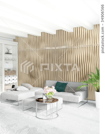 Loft bedroom in modern style interior design with Loft bedroom in modern style interior design with 34906566