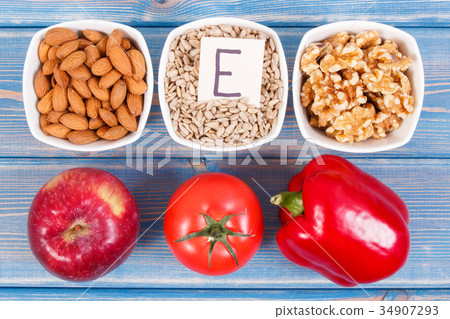 Products or ingredients as source vitamin E 34907293