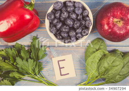 Products or ingredients as source vitamin E 34907294