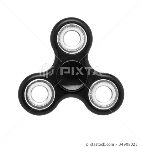 fidget finger spinner black anti stress toy 34908023