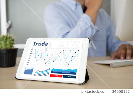 professionals working Trade  Finance Forex  34908132