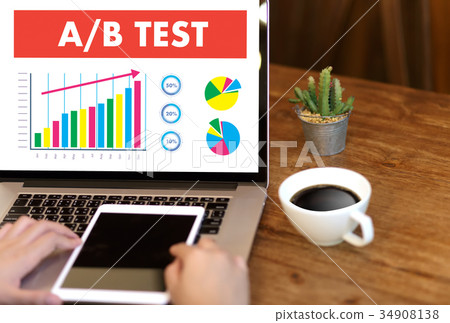 A/B TEST start and A-B comparison. Split testing A/B TEST start and A-B comparison. Split testing 34908138