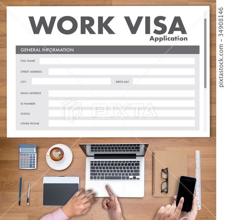 WORK Visa Application Employment Recruitment  34908146