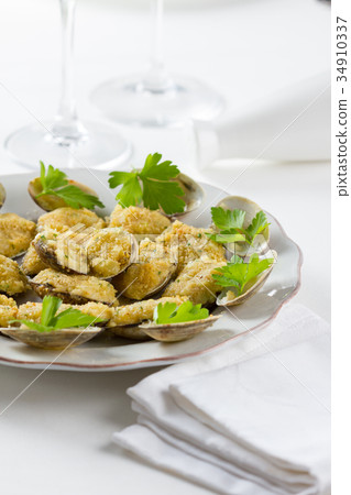 Battered clams Battered clams 34910337