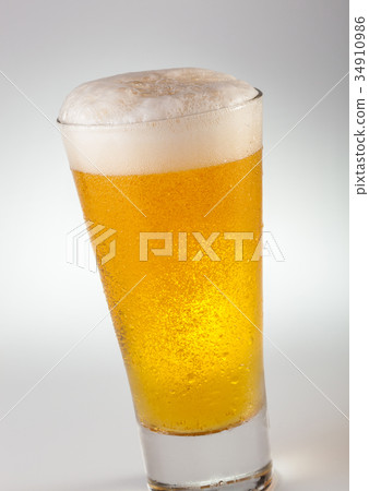 A glass of beer A glass of beer 34910986