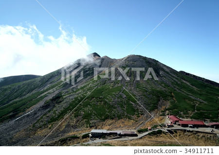 Norikura-dake in September (shooting locations: Norikura, Marisho-Tendake) 34911711