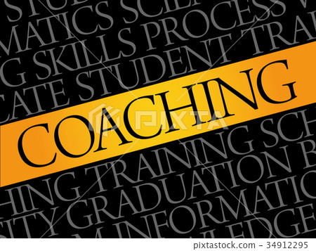 COACHING word cloud COACHING word cloud 34912295