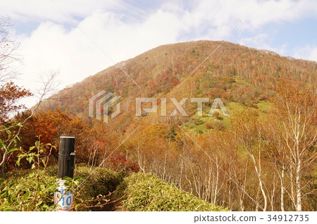 秋天赤城Kuroisoyama 秋天赤城Kuroisoyama 34912735