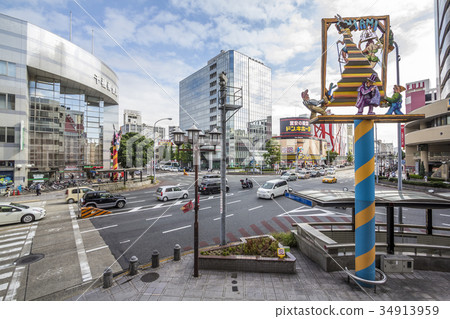 Aichi Prefecture Nagoya City Imaike intersection Aichi Prefecture Nagoya City Imaike intersection 34913959