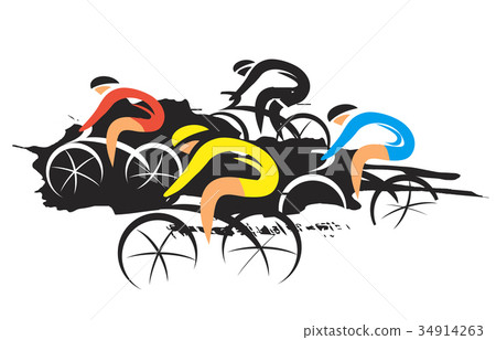 Road Cycling Race. 34914263