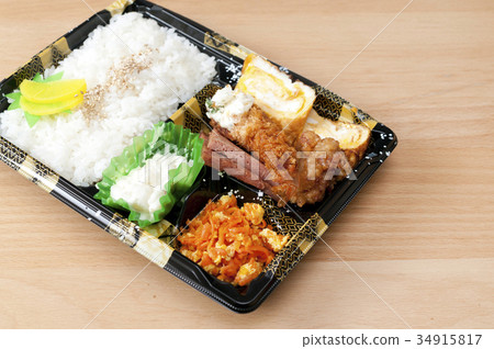 Pork egg lunch Pork egg lunch 34915817
