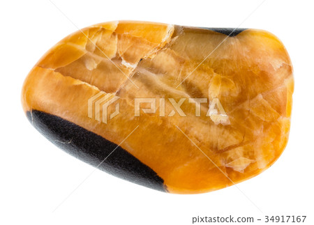 polished Simbircite (Yellow Calcite) gemstone polished Simbircite (Yellow Calcite) gemstone 34917167