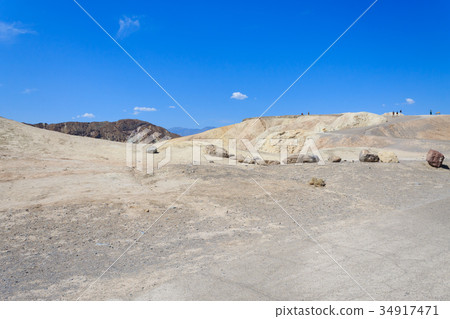 View from Zabriskie Point, California, USA. 34917471