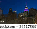 New York, Christmas skyscrapers 34917599