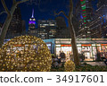 Holiday Market in Bryant Park, New York 34917601