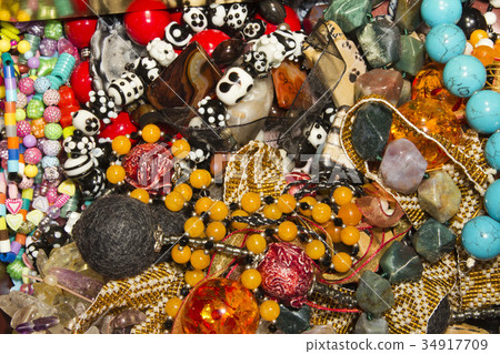 A pile of jewelry A pile of jewelry 34917709
