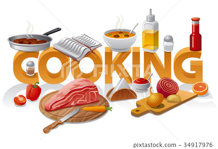 cooking food illustration 34917976