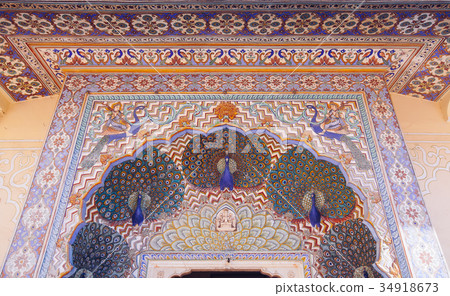 Peacock Gate in Pitam Niwas Chowk, Jaipur City Pal 34918673