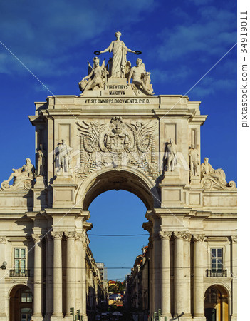 Rua Augusta Arch in Lisbon Rua Augusta Arch in Lisbon 34919011