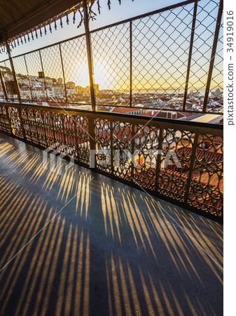 Santa Justa Lift in Lisbon Santa Justa Lift in Lisbon 34919016