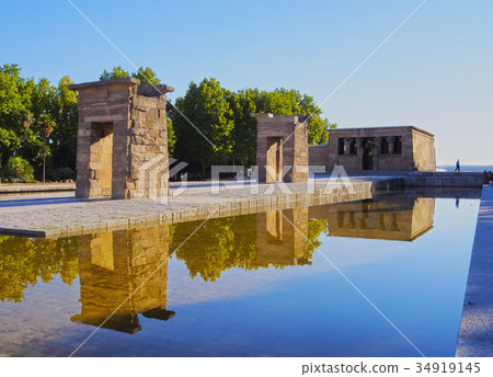 Temple of Debod in Madrid 34919145