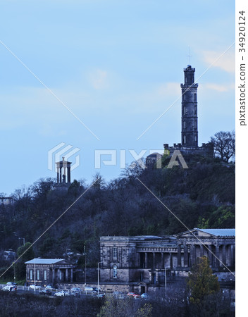 Calton Hill in Edinburgh 34920124