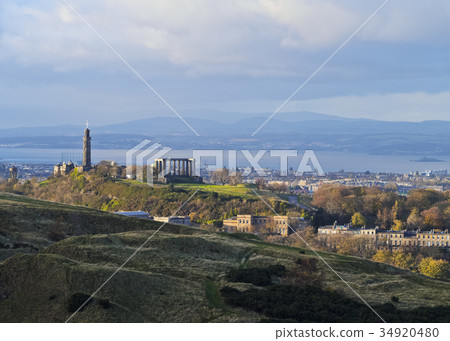 Calton Hill in Edinburgh Calton Hill in Edinburgh 34920480
