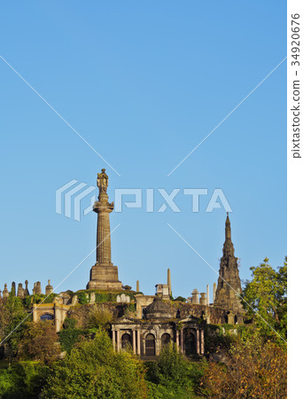Necropolis in Glasgow, Scotland 34920676