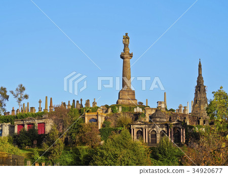 Necropolis in Glasgow, Scotland 34920677