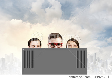 Using laptop 34923201