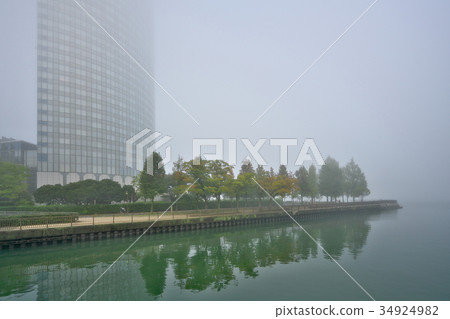 琵琶湖與霧 琵琶湖與霧 34924982