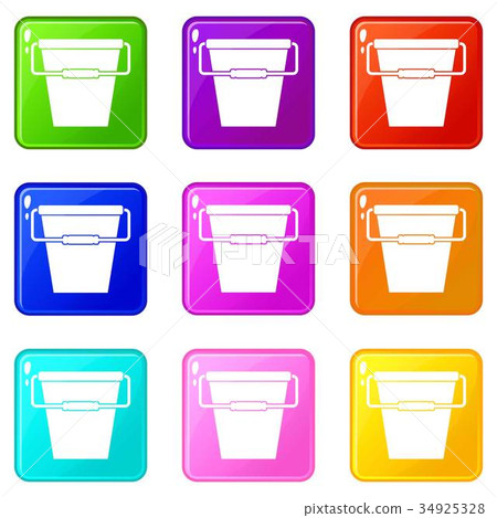 Empty bucket set 9 Empty bucket set 9 34925328