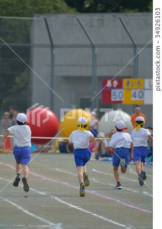 小學體育節日景觀體育競賽 34926103