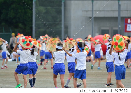 小學體育節日景觀 34927012