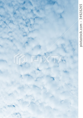 雲彩覆蓋白色藍色梯度大天空清楚的藍天天空風景刷新的天空背景 34928265