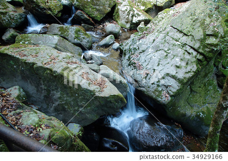 Akame 48 Waterfalls Autumn Leaves 34929166