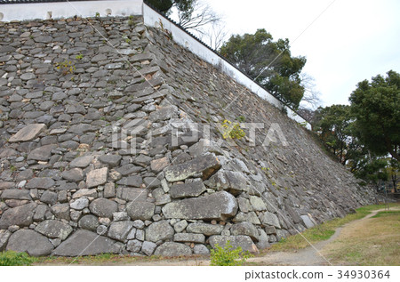 Okayama Castle Motomaru Ishigaki 34930364