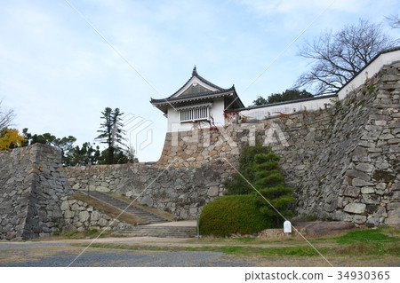 Okayama Castle Tetsumon trace Okayama Castle Tetsumon trace 34930365