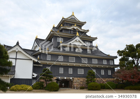 Okayama Castle restored Tenshu Okayama Castle restored Tenshu 34930378