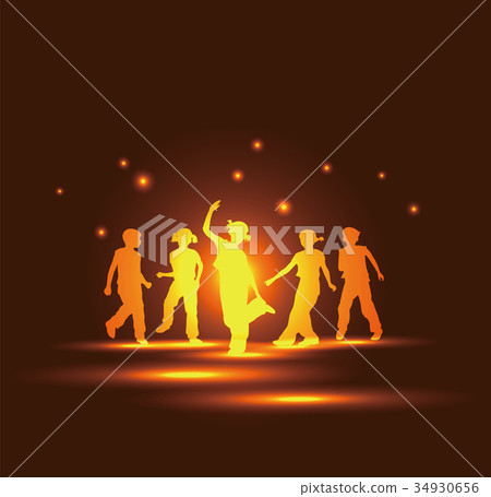 孩子們跳舞 34930656