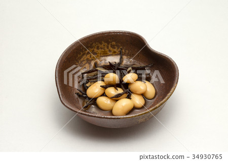 煮大豆和羊栖菜 煮大豆和羊栖菜 34930765