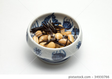 煮大豆和羊栖菜 34930766