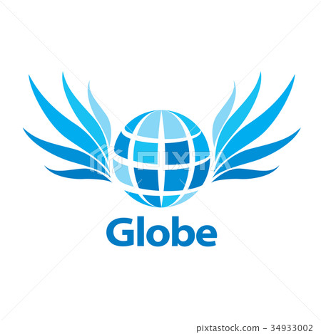 vector logo globe 34933002