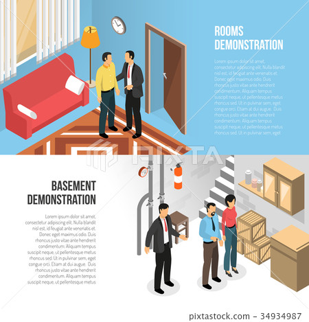 Real Estate Agency Horizontal Banners Real Estate Agency Horizontal Banners 34934987