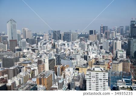 Tokyo city scenery Tokyo city scenery 34935235