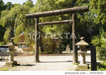 那須神社鳥居 那須神社鳥居 34935695