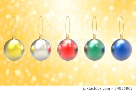 聖誕球裝飾 34935902